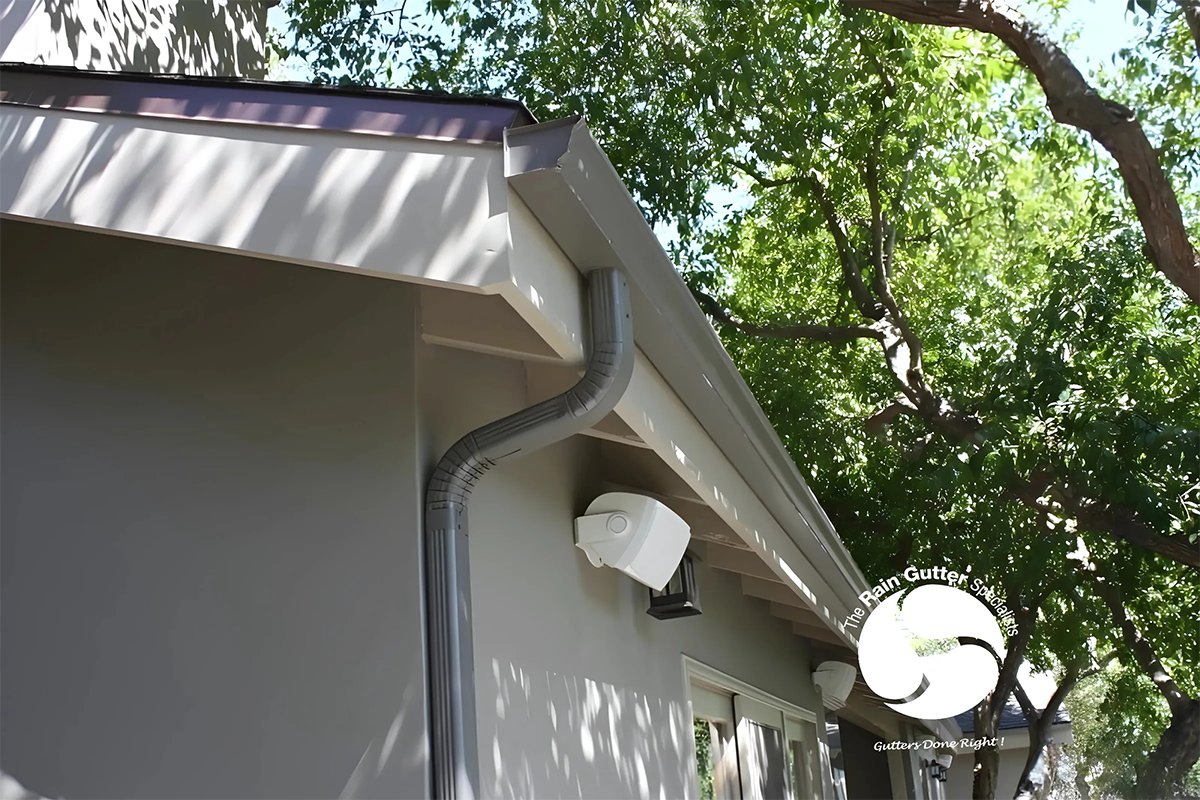 OG traditional rain gutters installation in Malibu homes